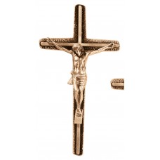 Crocifisso da parete 25x12 cm con Cristo con testa inclinata Crocifisso da parete 25x12 cm con Cristo con testa inclinata