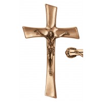 Crocifisso da parete 24x15 cm con Cristo con testa dritta Crocifisso da parete 24x15 cm con Cristo con testa dritta